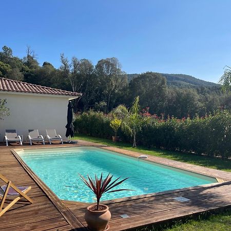 Magnifique Villa Recente Entre Mer Et Montagne Situee Entre Ajaccio Et Porticcio Cauro Bagian luar foto