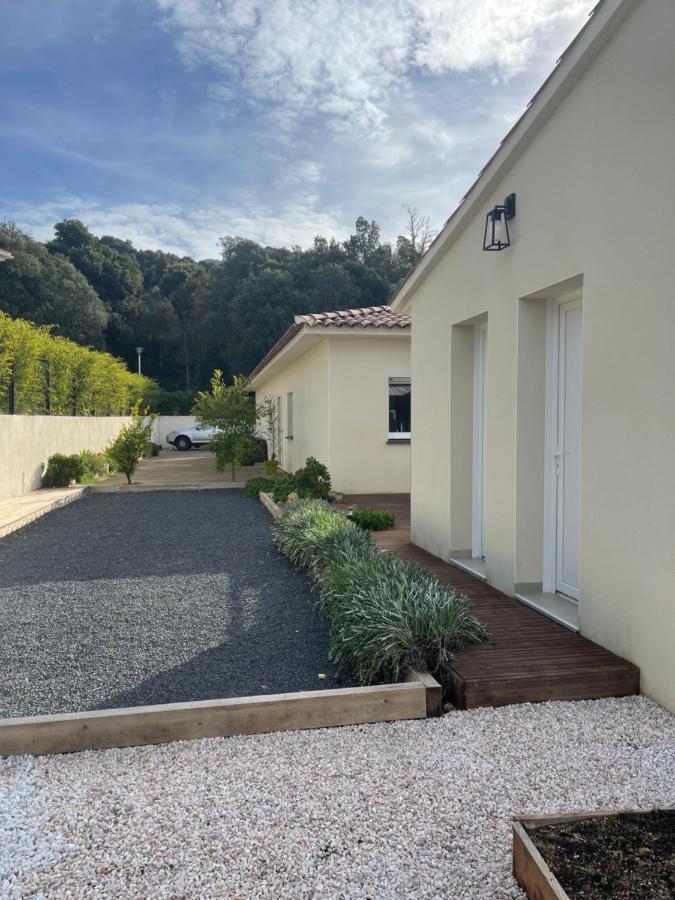Magnifique Villa Recente Entre Mer Et Montagne Situee Entre Ajaccio Et Porticcio Cauro Bagian luar foto