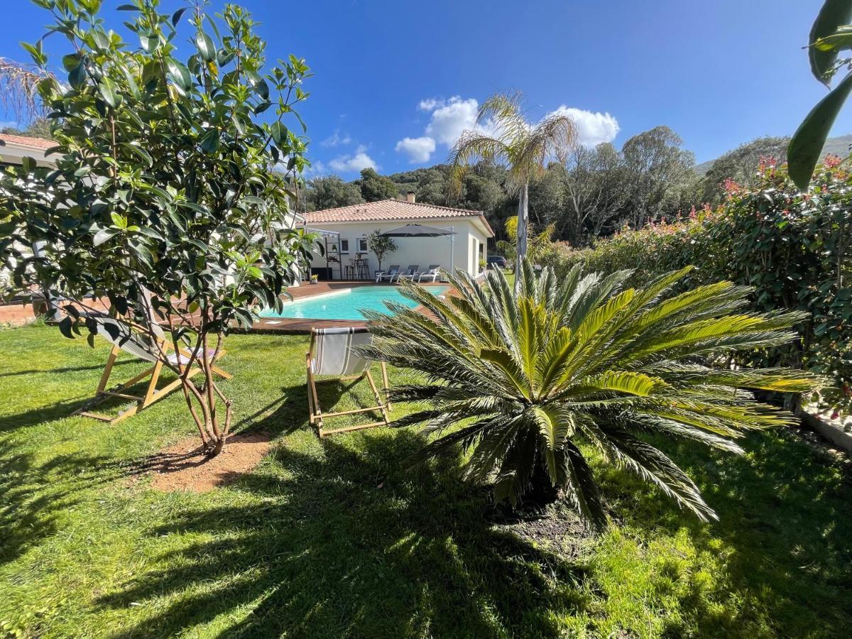 Magnifique Villa Recente Entre Mer Et Montagne Situee Entre Ajaccio Et Porticcio Cauro Bagian luar foto