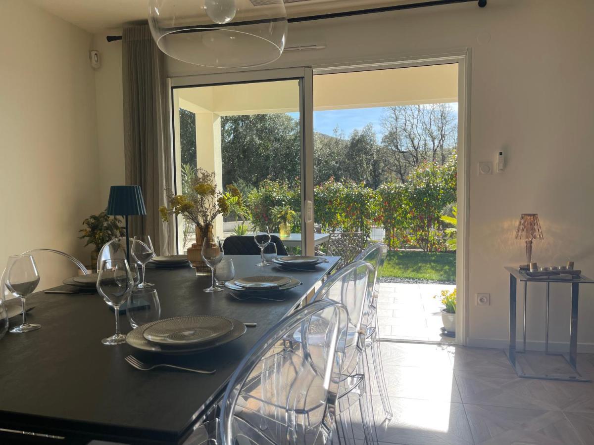 Magnifique Villa Recente Entre Mer Et Montagne Situee Entre Ajaccio Et Porticcio Cauro Bagian luar foto